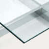 Table basse Plam en verre transparent