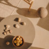 Table basse ronde Garbet en ciment