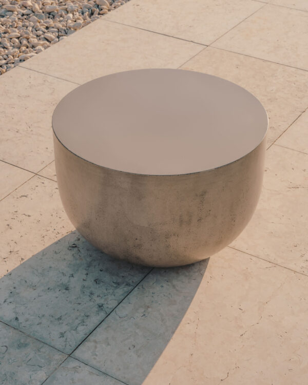 Table basse ronde Garbet en ciment (5) Table basse ronde Garbet en ciment