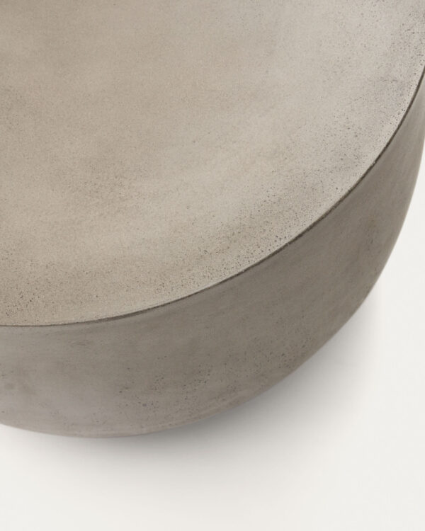 Table basse ronde Garbet en ciment (7) Table basse ronde Garbet en ciment
