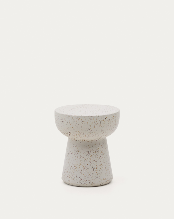 Table-dappoint-Pada-en-terrazzo-blancs-5 Table d'appoint Pada en terrazzo blanc