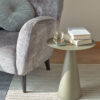 Table d’appoint Shirel Ø 40 cm verte