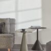 Table d’appoint Shirel Ø 40 cm verte