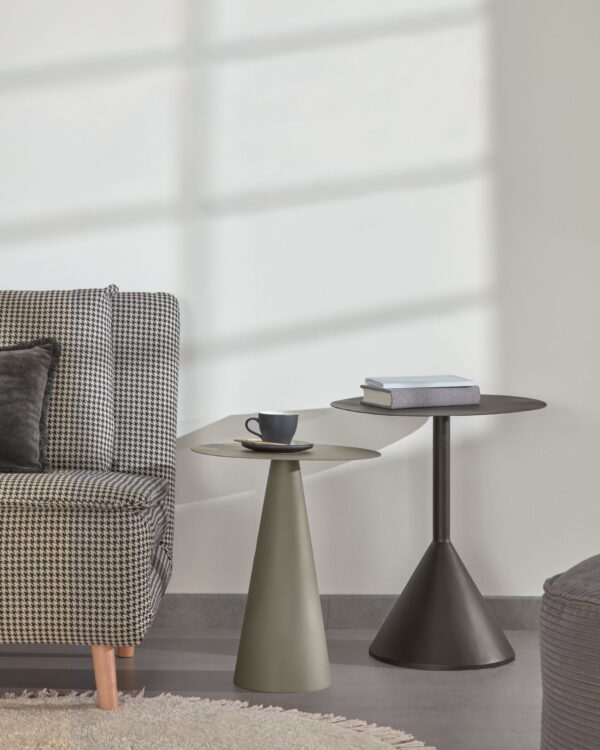 Table d’appoint Shirel Ø 40 cm verte (4) Table d’appoint Shirel Ø 40 cm verte