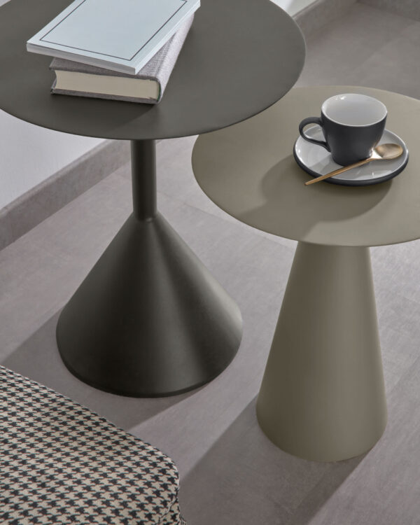 Table d’appoint Shirel Ø 40 cm verte (5) Table d’appoint Shirel Ø 40 cm verte