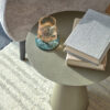 Table d’appoint Shirel Ø 40 cm verte