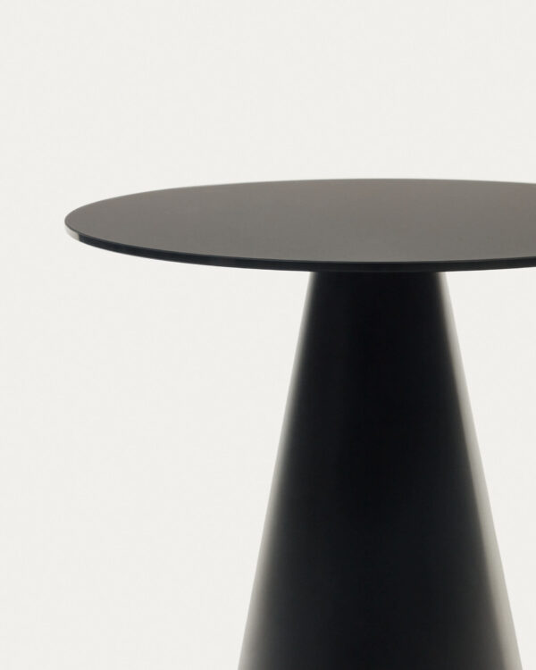 Table d'appoint Wilshire en verre trempé