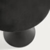 Table d’appoint Yinan Ø 48 cm noir