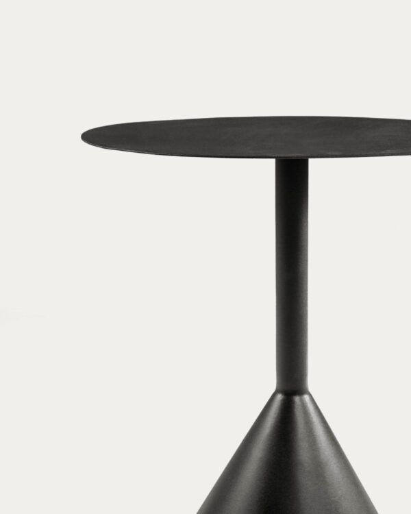 Table d’appoint Yinan Ø 48 cm noir (3) Table d’appoint Yinan Ø 48 cm noir