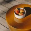 Table d'appoint extérieure Mesquida en céramique