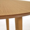 Table extensible Oqui ovale placage de chêne