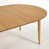 Table extensible Oqui ovale placage de chêne