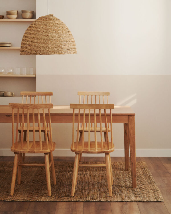 Table extensible Yain en placage