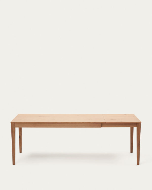 Table extensible Yain en placage