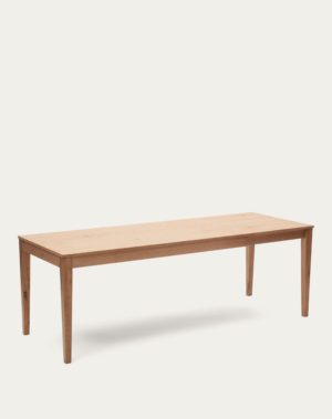 Table extensible Yain en placage