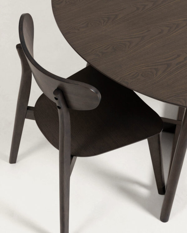 Table extensible ronde Maryse (2) Table extensible ronde Maryse