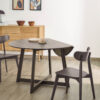 Table extensible ronde Maryse