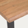 Table haute Alaia en bois d'acacia