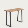 Table haute Alaia en bois d'acacia