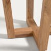 Table ronde Nahla en bois d'acacia