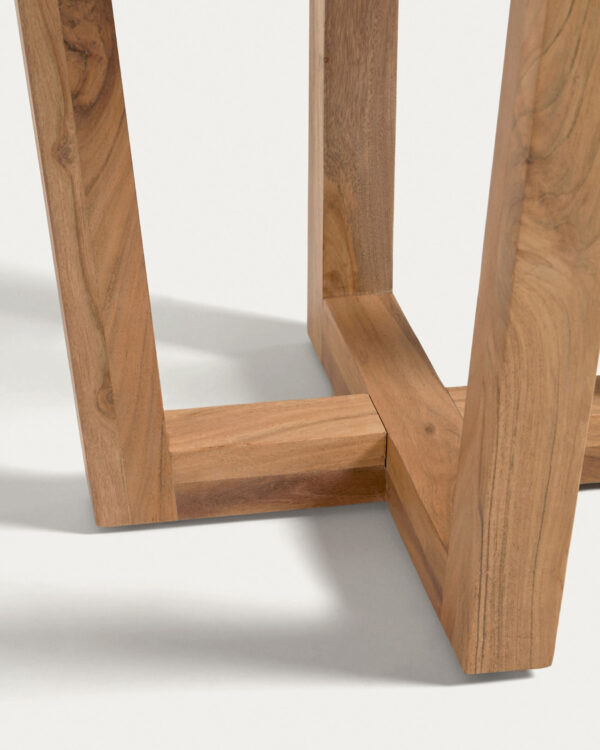 Table ronde Nahla en bois d'acacia